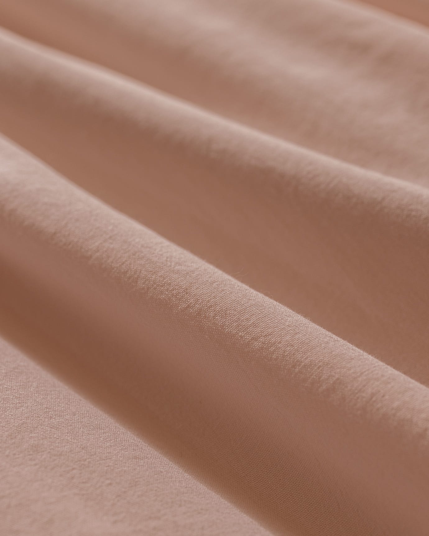 100% Cotton Double Duvet Cover Set - Ruffled, Flat Washed