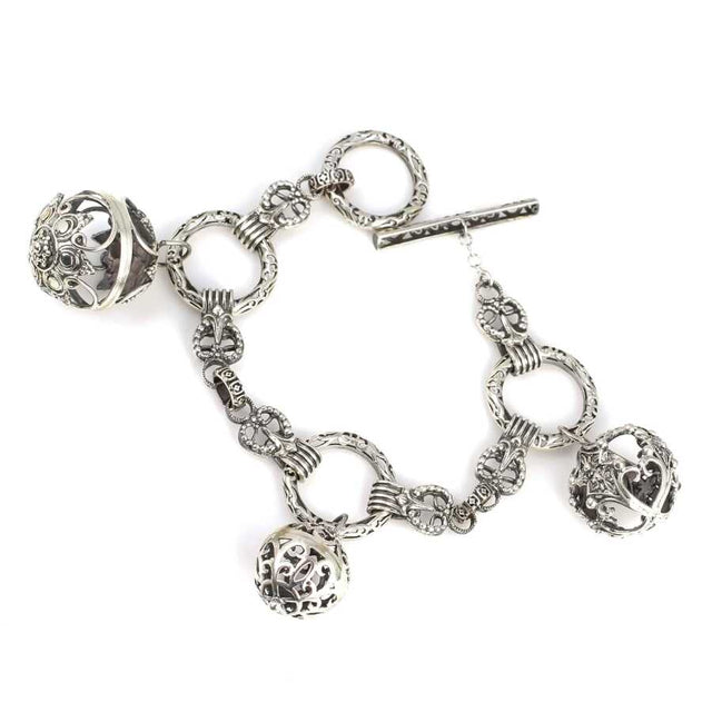 Premium Sterling Silver Constantine Charm Necklace