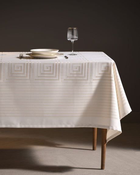 Polyester Tablecloth - Durable & Elegant Solid Design
