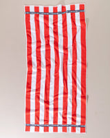 Soft Cotton Beach Towel - Vibrant Yarn-Dyed Design