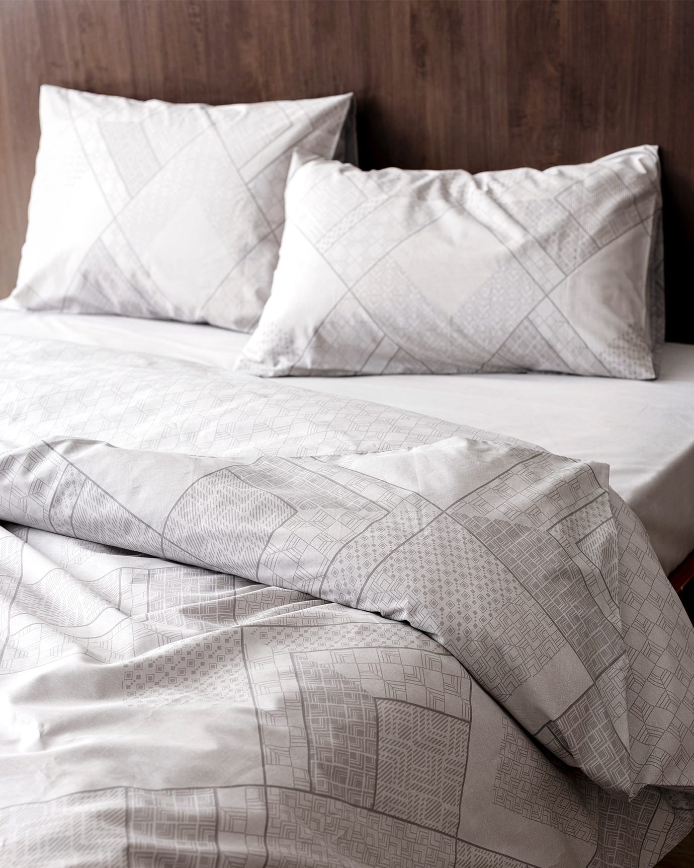 100 % Baumwolle Ranforce Bettbezug-Set King Size – Aurelie Print
