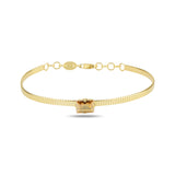 Brilliant Solitaire Armbånd - Elegant Fint Kædedesign