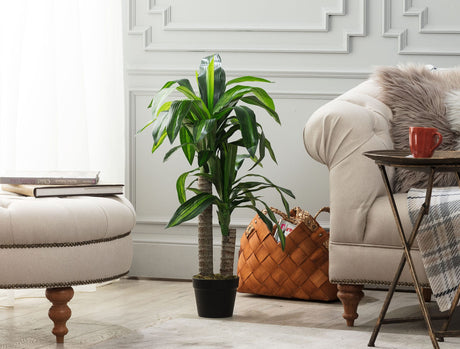 Algue Faux Potted Plant - Realistic Indoor Greenery Decor