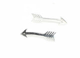 925 Sterling Silver Tiny Arrow Earcuff Earring - Minimalist Style