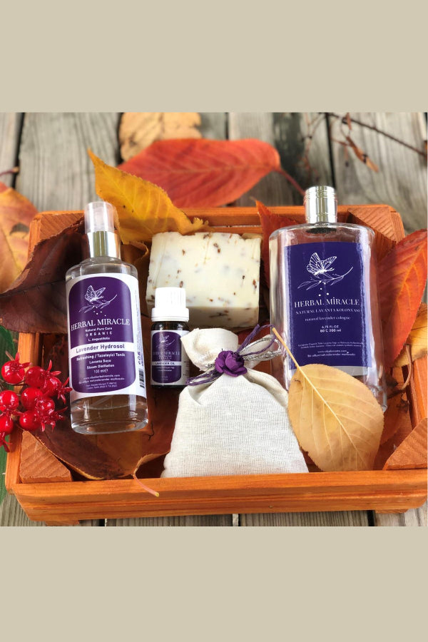 Pure Organic Lavender Relaxation Gift Set
