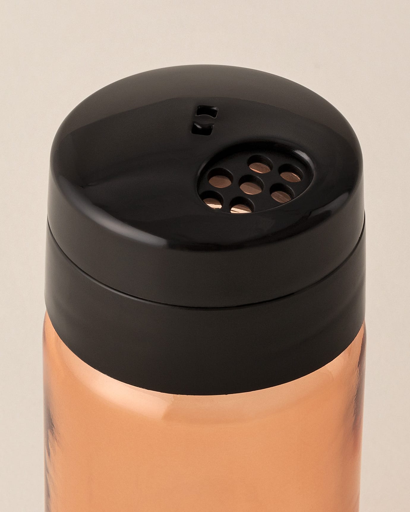 240ml Round Glass Spice Jar with Lid - Clear Kitchen Food Storage Container