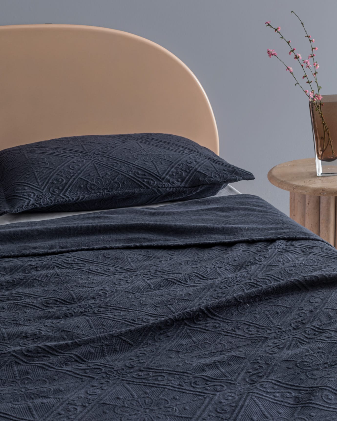 Marjolaina Double 100% Cotton Bedspread - Soft & Breathable Bed Cover