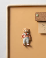 Cute Salmon Bear Refrigerator Magnet - Decorative Home Accent