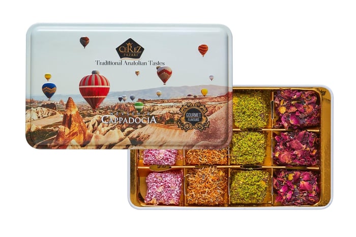 Premium vegan glutenvrije glucosevrije Turks fruit assortiment