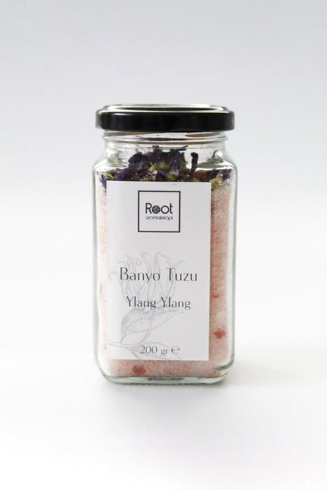 Natural Ylang Ylang Aromatherapy Bath Salt for Relaxation
