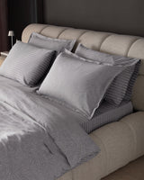 Cotton Blend Double Duvet Set - Soft Jacquard Sateen