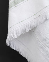 Premium Cotton Blend Bath Towel - Soft & Absorbent Two-Tone