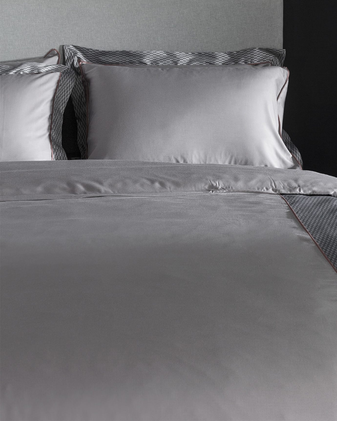 King Size Bamboo Sateen Duvet Cover Bedding Set - Ultra Soft & Luxurious
