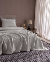 Viscose & Polyester Double Bedspread - Luxurious Softness & Style