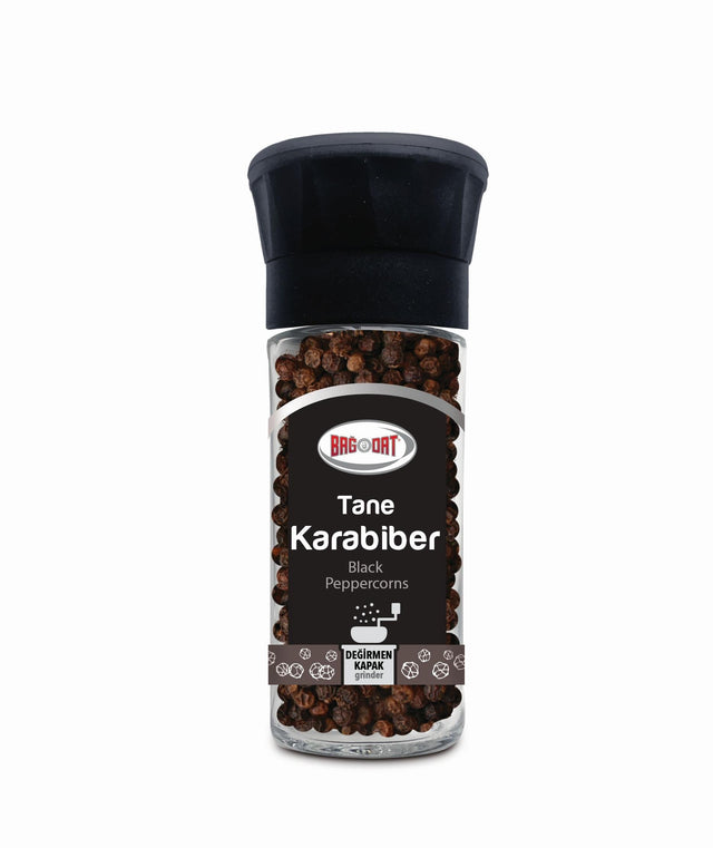 Whole Black Peppercorns Grinder - 50g