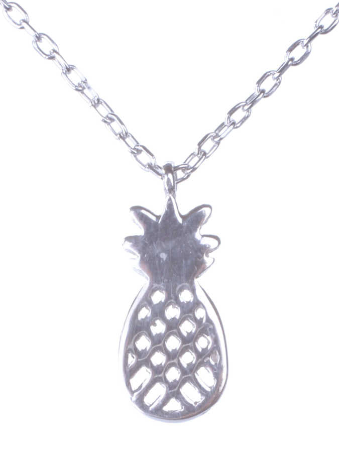 Premium Sterling Silver Pineapple Pendant Necklace