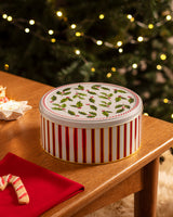 Durable Metal Storage Box - Modern Round Design for Elegant Home