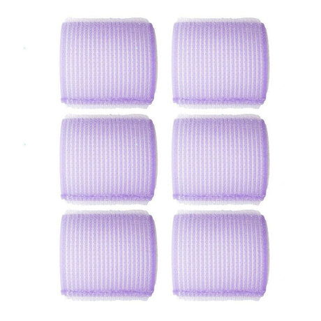 6 - Pack Sponge Velcro Hair Rollers for Heatless Curls - TryAladdin