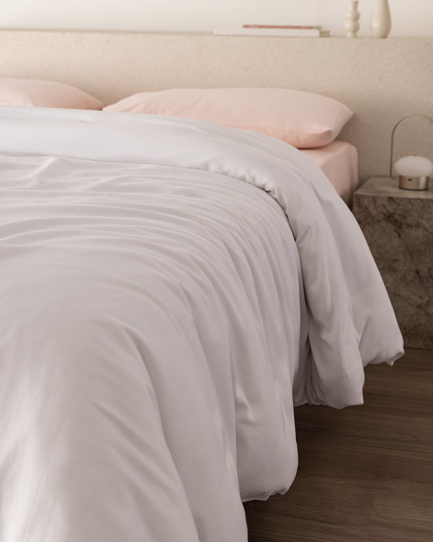 King Size 100% Cotton Sateen Bedding Set - Ultra Soft & Smooth