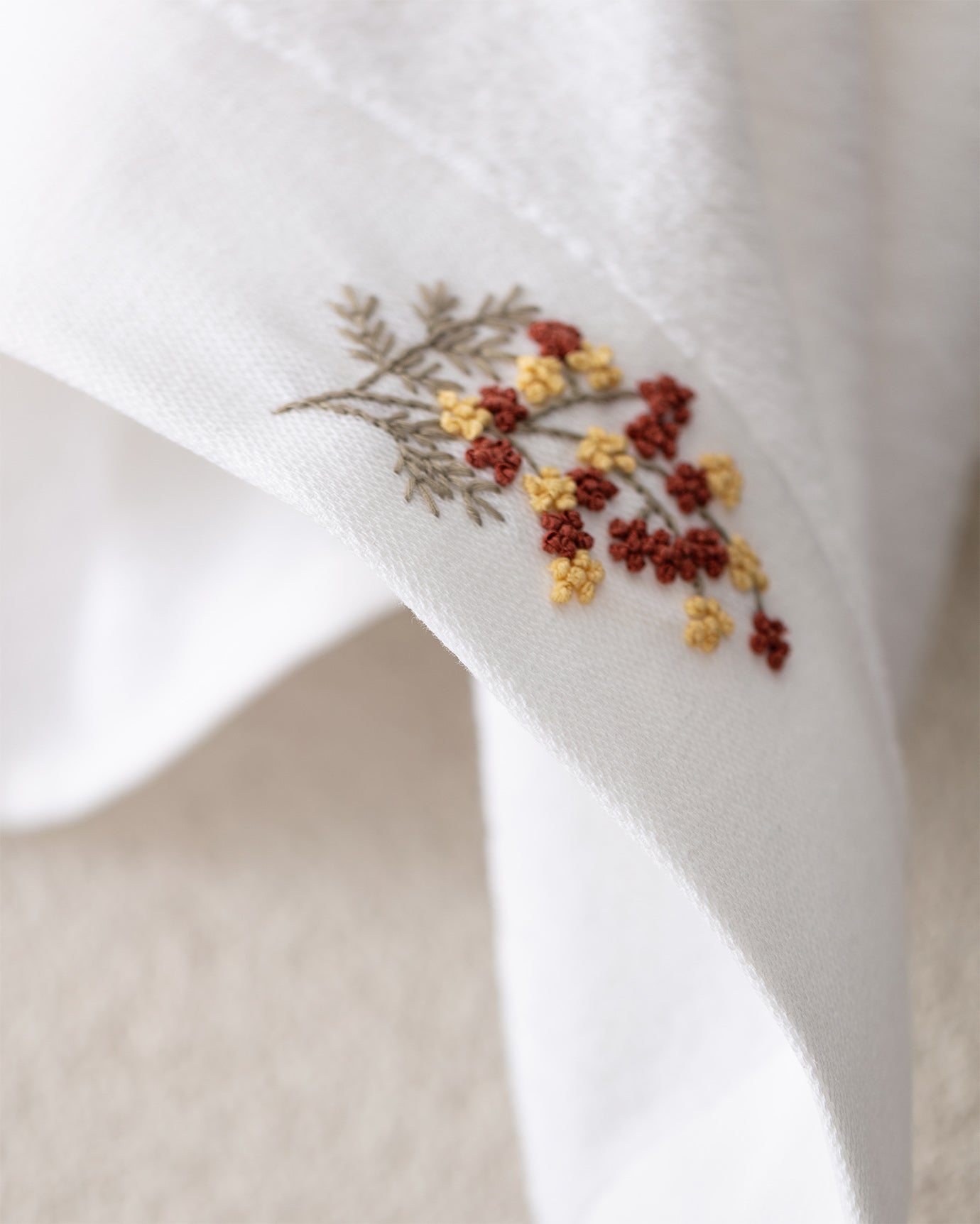 100% Cotton Face Towel - Felicity Embroidered Design