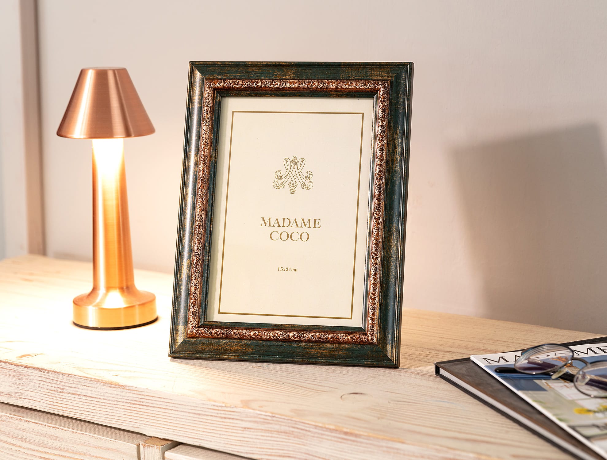 Plastic-Glass Display Frame - Cera Modern Living Collection