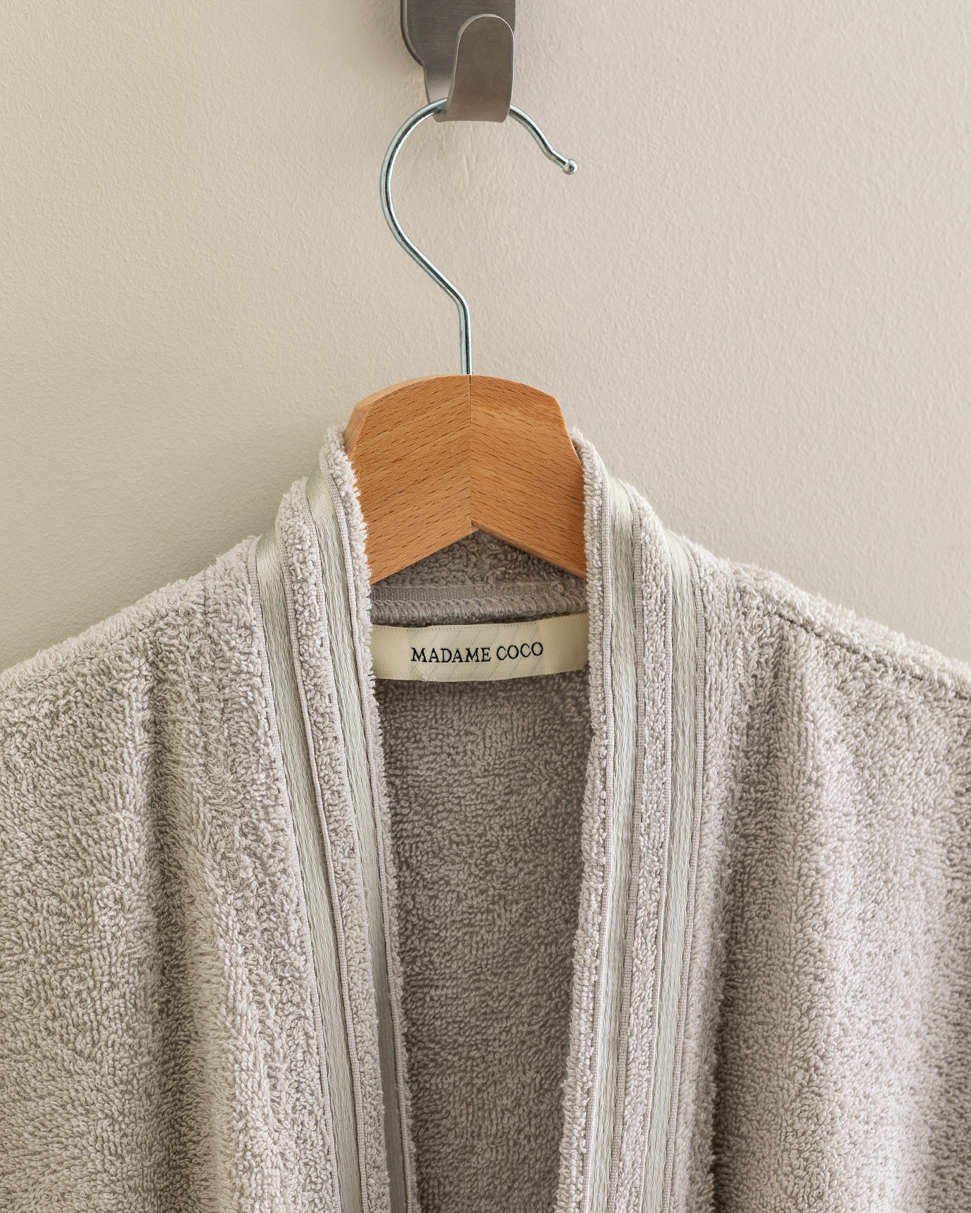 Unisex Kimono Bathrobe - Plush Absorbent Lounge Robe