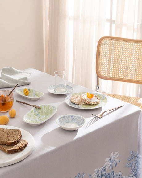 New Bone Porcelain 26-Piece Breakfast Set - Modern Manon Style