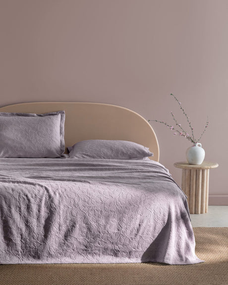 Chantal Double 100% Cotton Bedspread Coverlet, Soft & Breathable