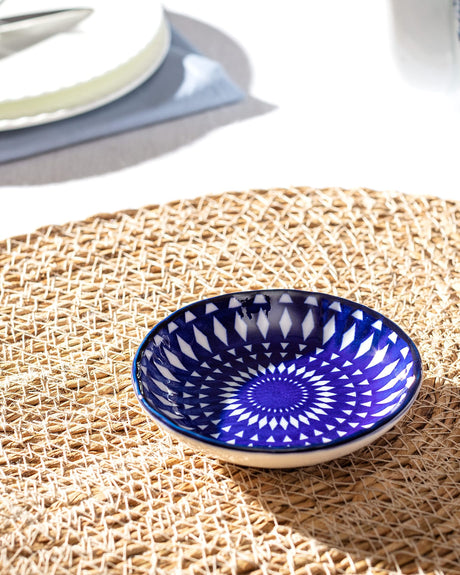 New Bone China Mini Plate - Rêve Bleu Lorient