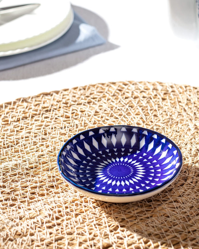 New Bone China Mini Plate - Rêve Bleu Lorient