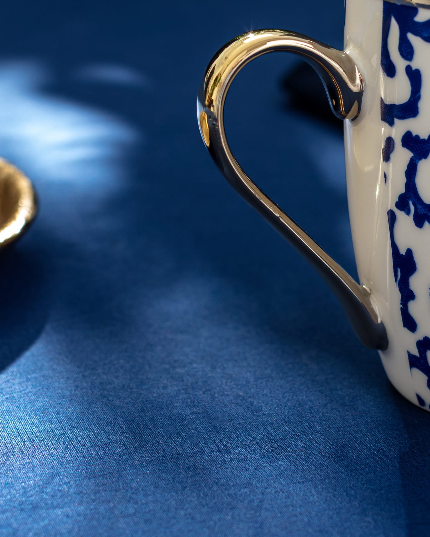 New Bone China Mug - Modern Two-Tone Aesthetic