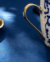 New Bone China Mug - Modern Two-Tone Aesthetic