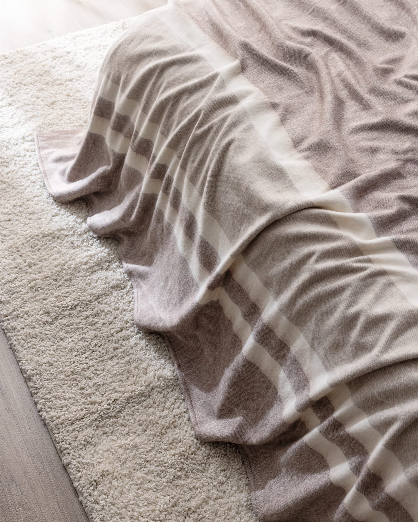 Acrylic Blend Double Blanket - Plush Comfort Collection