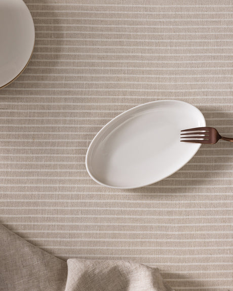 New Bone Oval Plate - Refined Aurea Design