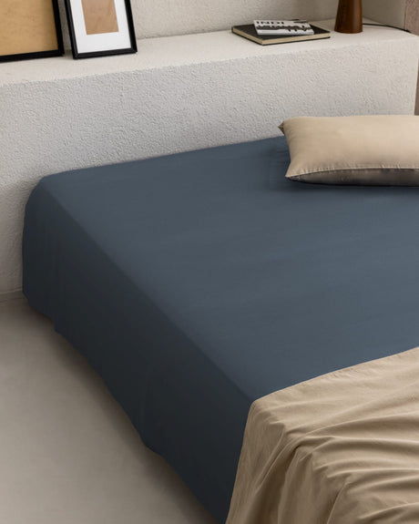 100% Cotton Ranforce Flat Sheet - Timeless Comfort