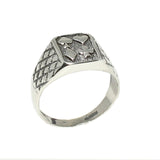 925 Sterling Silver Poker Symbol Ring - Game-Inspired Design