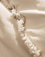 King Size Tasseled Duvet Cover Set - Elegant Bedding Collection