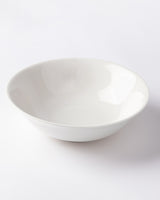 New Bone Porcelain Salad Bowl - Elegant Vole Collection