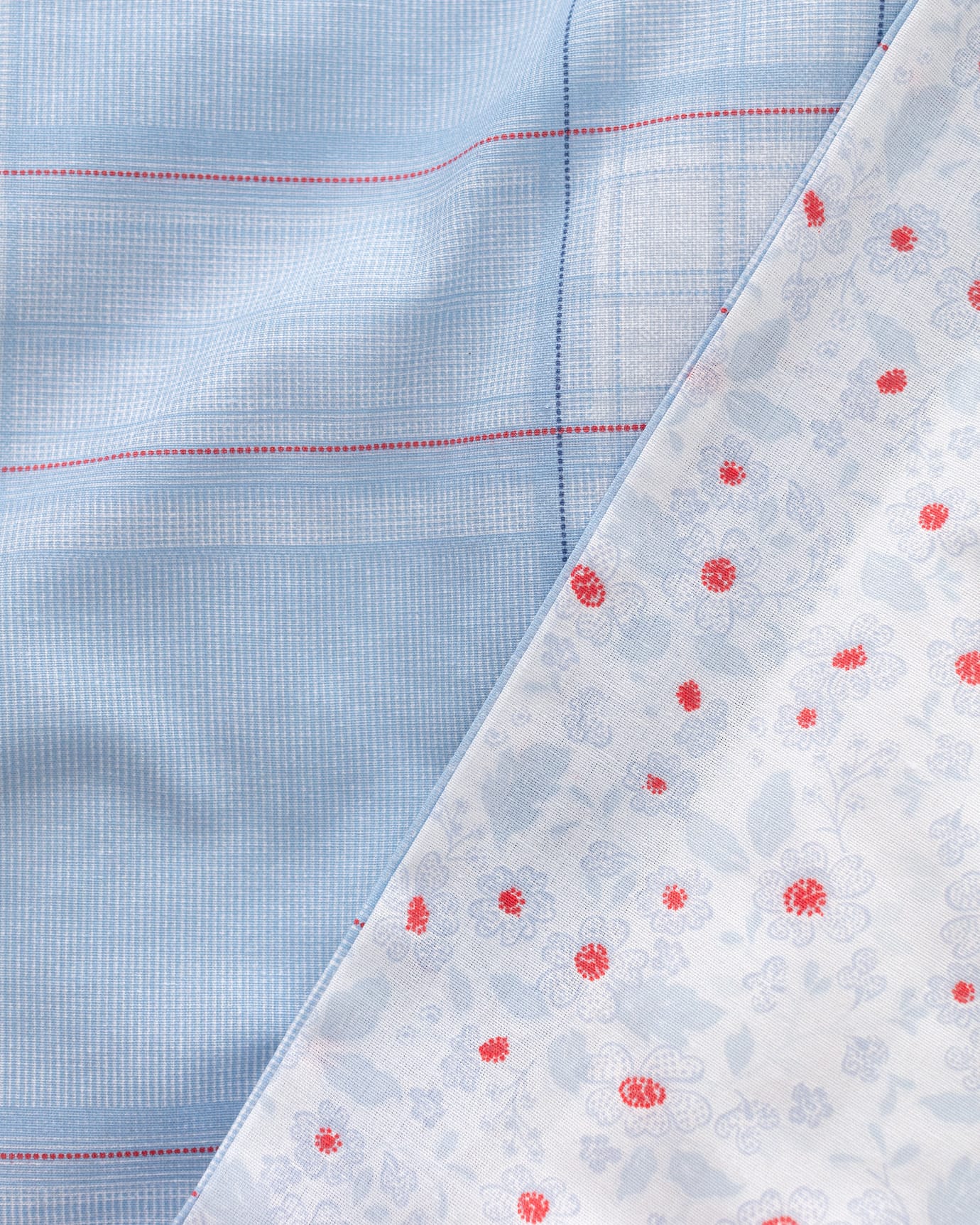 Blanch Doppelbett 100% Baumwolle Ranforce Bedrucktes Bettbezug-Set