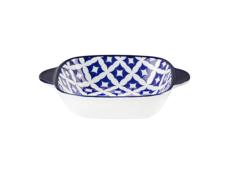 New Bone China Handled Serving Dish - Blue Dream Design