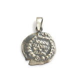 925 Sterling Silver Caesar Pendant - Ancient Roman Style