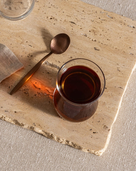 Elegant Glass 6-Piece Tea Glass Set - Francessa Collection