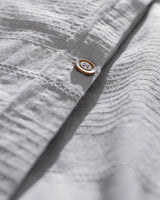 100% Cotton Dobby Weave Bedding Set - Full/Queen - Light Gray