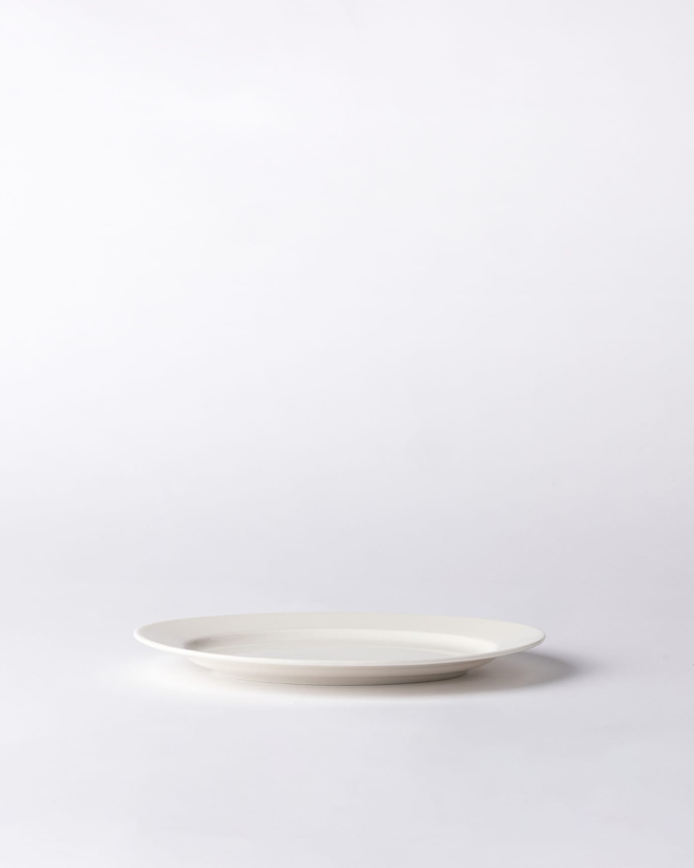 New Bone China Serving Platter - Nuit Collection Elegant Oval