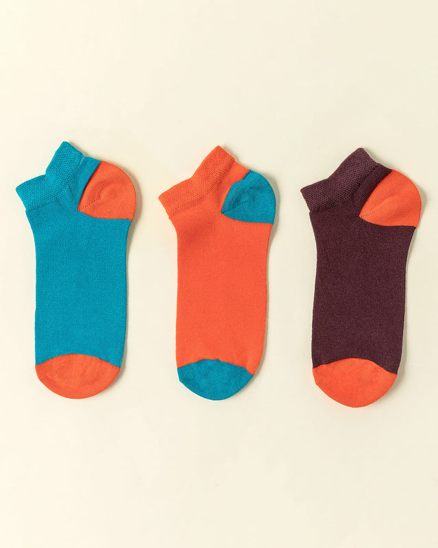 Women's 3-Pair Pack Low Cut Ankle Socks for Everyday Comfort