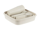 Plastic Picnic Set - Durable & Modern Outdoor Dining Essentials