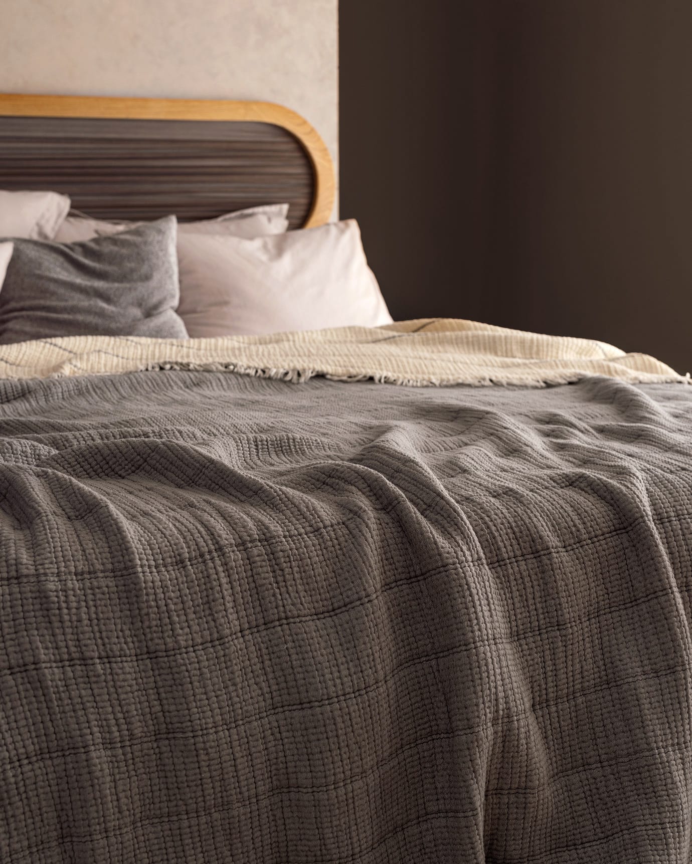 Soft Cotton Twin Bedspread Coverlet - Lightweight Decorative Bedding
