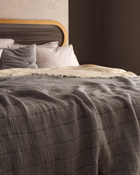 Soft Cotton Twin Bedspread Coverlet - Lightweight Decorative Bedding