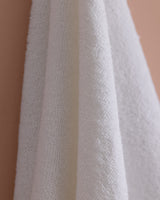 Premium Cotton Face Towel - Elegant Crocheted Trim