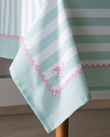 Cotton-Polyester Blend Tablecloth - Elegant Louve Design